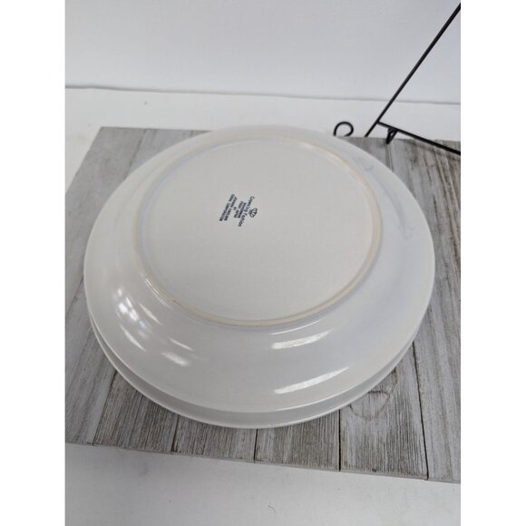 Vintage Johann Haviland Blue Bouquet Crowning Fashion Dinner Plates Set of 2 - Picture 6 of 7